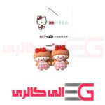 کش مو دخترانه طرح دختر دامن دار