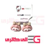 کش مو دخترانه طرح لپ گلی